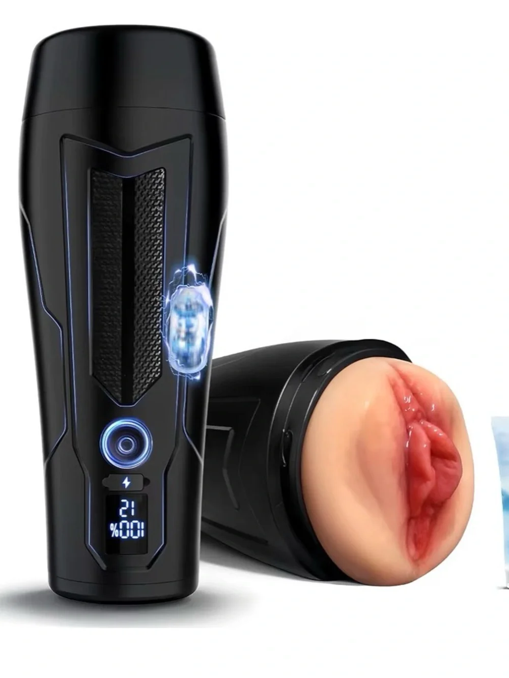 Men's Electric Body Massager Rechargeable LED Screen NIB⁠